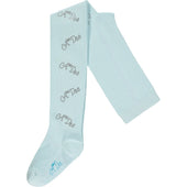 A'Dee Girls Aqua Diamante Tights
